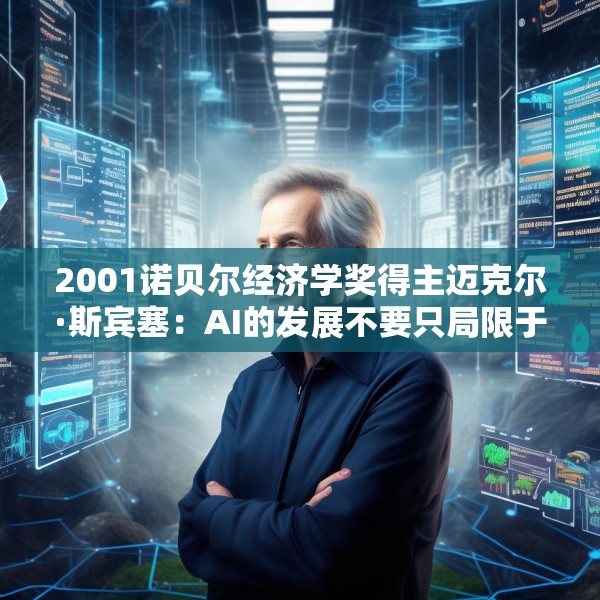 2001诺贝尔经济学奖得主迈克尔·斯宾塞：AI的发展不要只局限于某些公司或某些行业
