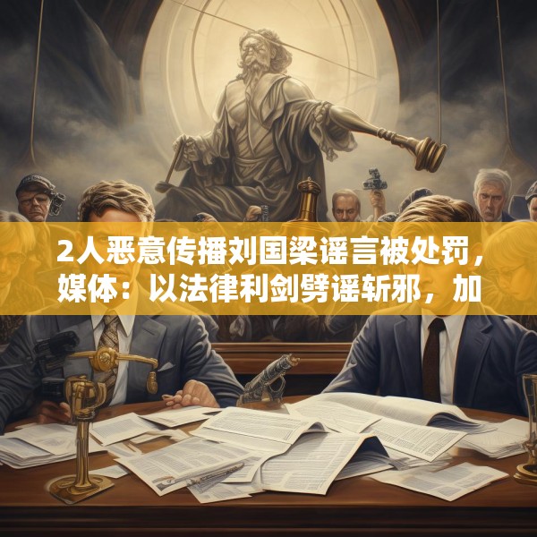 2人恶意传播刘国梁谣言被处罚，媒体：以法律利剑劈谣斩邪，加快推进依法治体