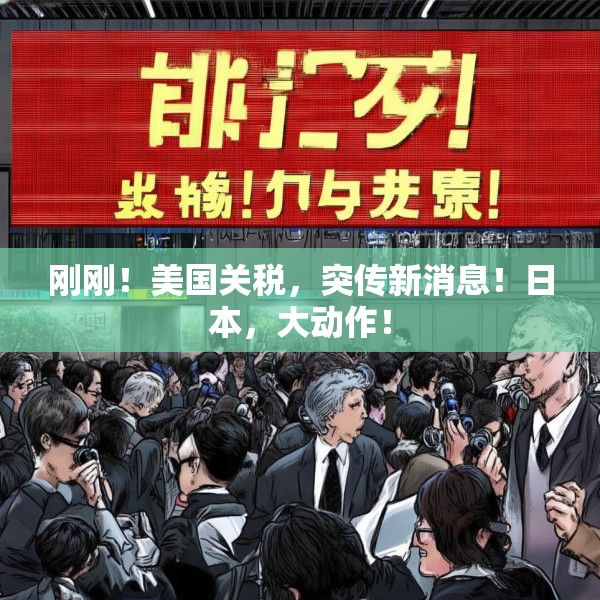 刚刚！美国关税，突传新消息！日本，大动作！