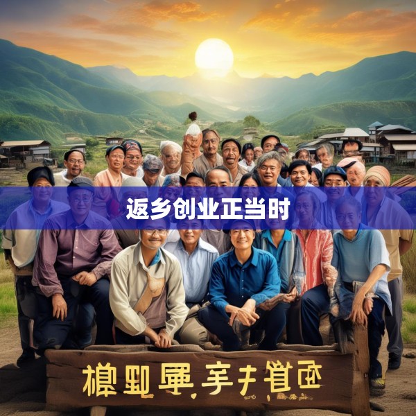 返乡创业正当时