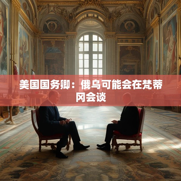 美国国务卿：俄乌可能会在梵蒂冈会谈