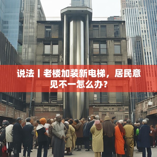 说法丨老楼加装新电梯，居民意见不一怎么办？