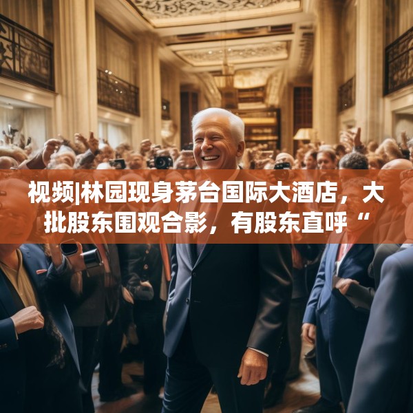 视频|林园现身茅台国际大酒店，大批股东围观合影，有股东直呼“存钱不如买茅台”