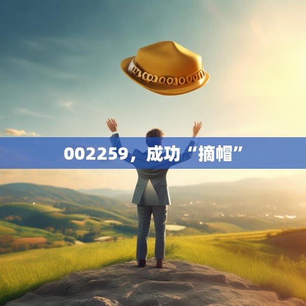 002259，成功“摘帽”
