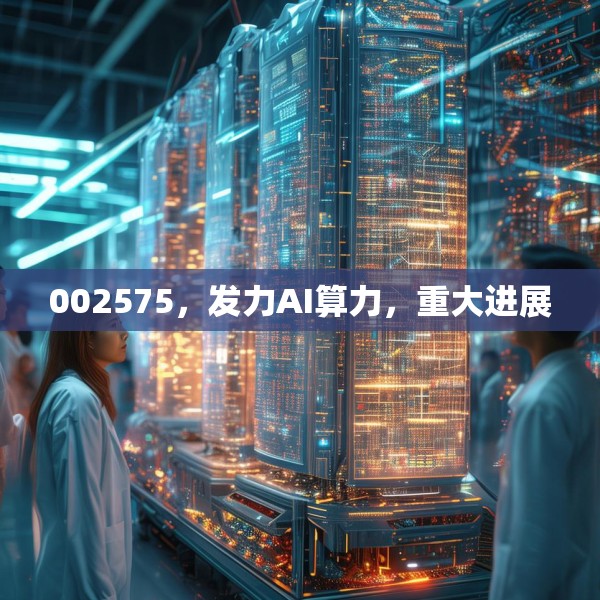 002575，发力AI算力，重大进展