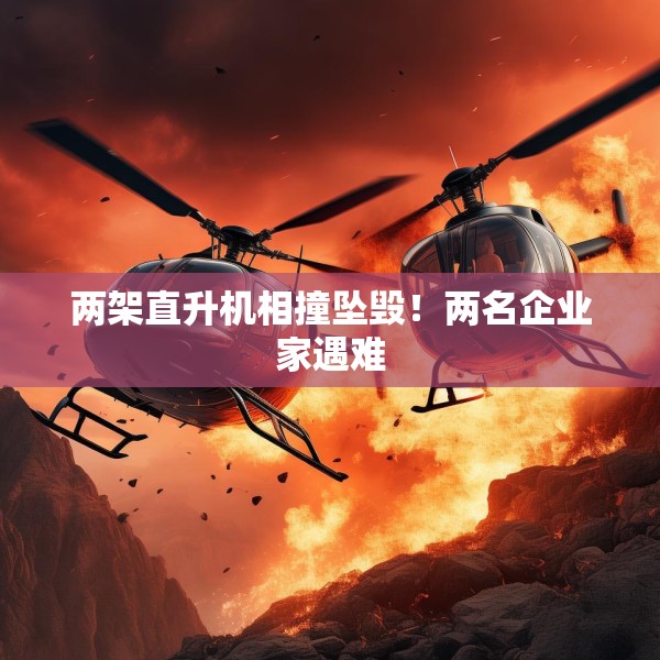 两架直升机相撞坠毁！两名企业家遇难