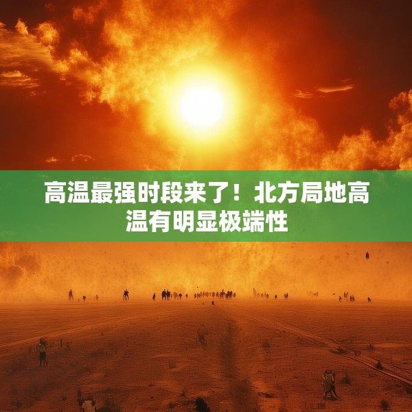 高温最强时段来了！北方局地高温有明显极端性