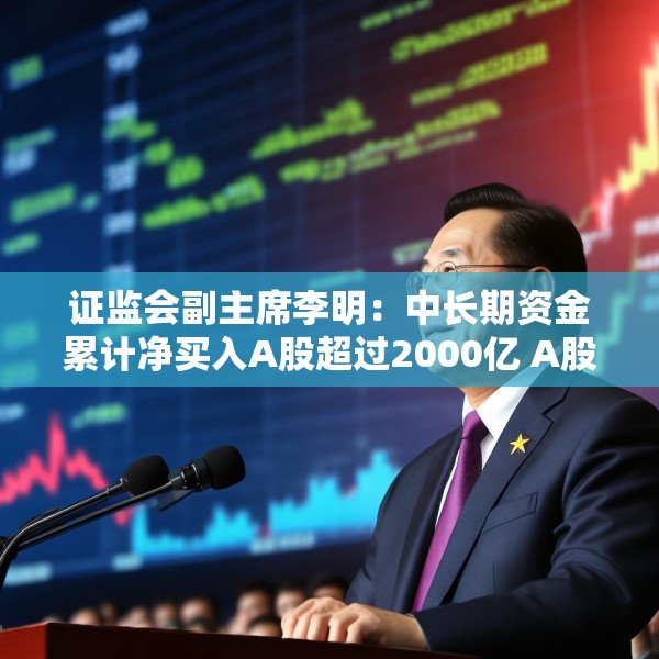 证监会副主席李明：中长期资金累计净买入A股超过2000亿 A股稳中有涨良性循环正在形成