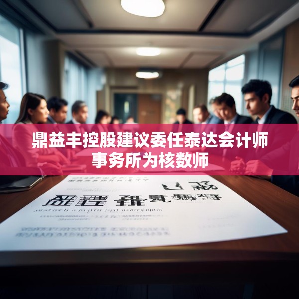 鼎益丰控股建议委任泰达会计师事务所为核数师