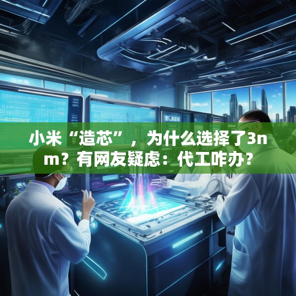 小米“造芯”，为什么选择了3nm？有网友疑虑：代工咋办？