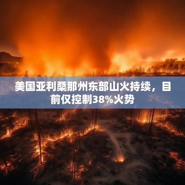 美国亚利桑那州东部山火持续，目前仅控制38%火势