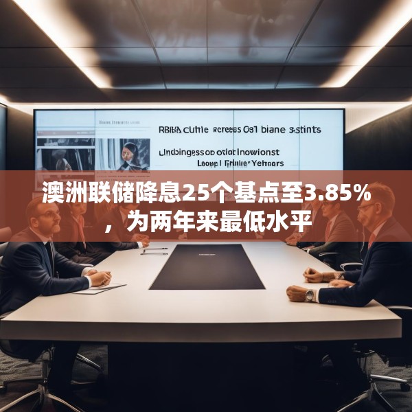 澳洲联储降息25个基点至3.85%，为两年来最低水平