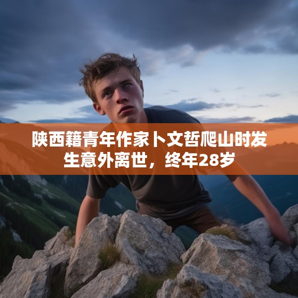 陕西籍青年作家卜文哲爬山时发生意外离世，终年28岁
