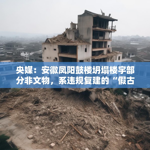 央媒：安徽凤阳鼓楼坍塌楼宇部分非文物，系违规复建的“假古董”