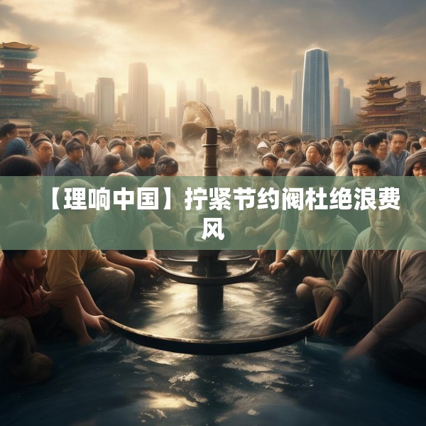 【理响中国】拧紧节约阀杜绝浪费风