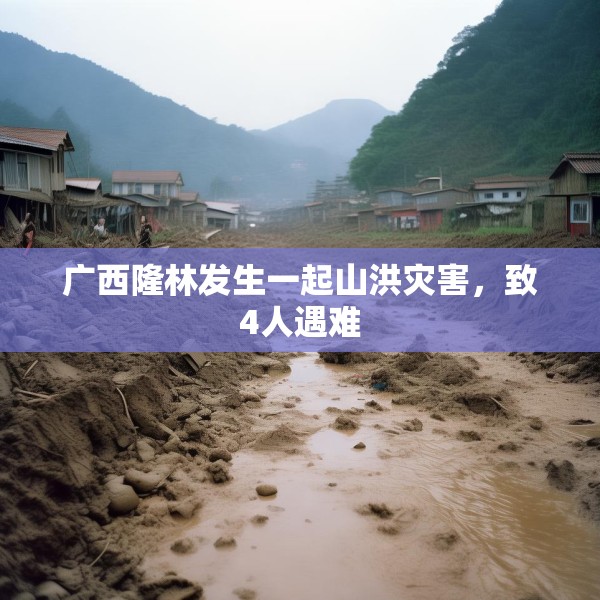 广西隆林发生一起山洪灾害，致4人遇难