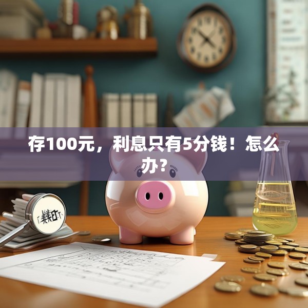 存100元，利息只有5分钱！怎么办？