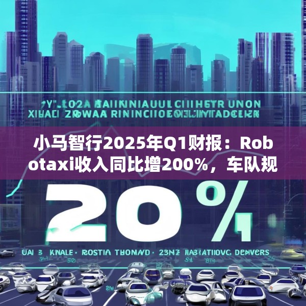 小马智行2025年Q1财报：Robotaxi收入同比增200%，车队规模年底达千台