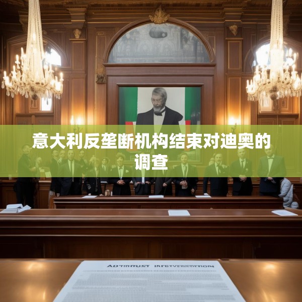 意大利反垄断机构结束对迪奥的调查