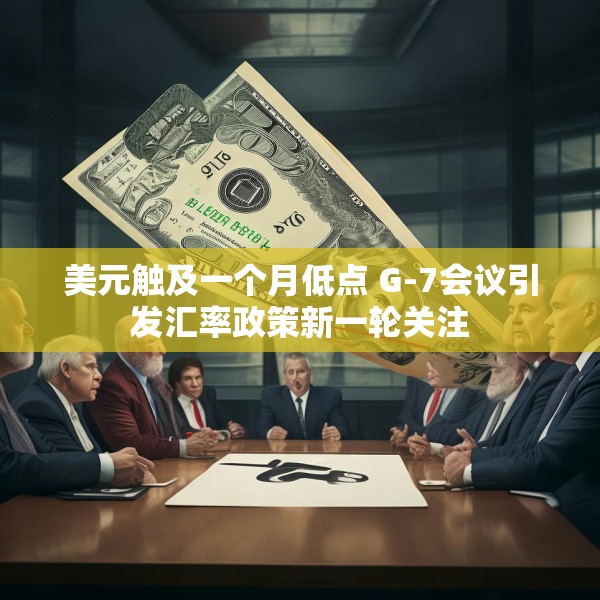 美元触及一个月低点 G-7会议引发汇率政策新一轮关注