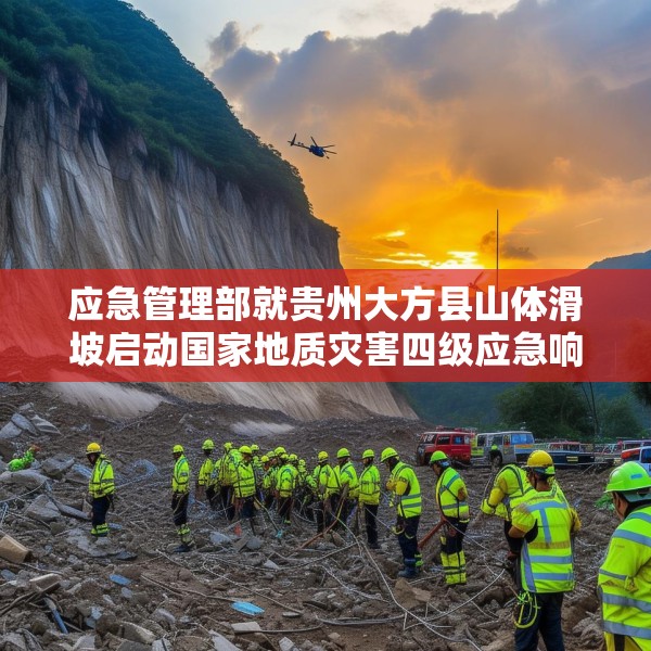 应急管理部就贵州大方县山体滑坡启动国家地质灾害四级应急响应