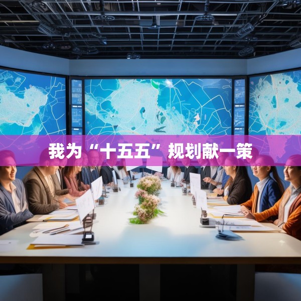 我为“十五五”规划献一策