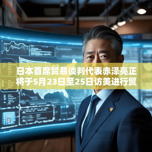 日本首席贸易谈判代表赤泽亮正将于5月23日至25日访美进行贸易谈判