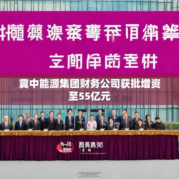 冀中能源集团财务公司获批增资至55亿元
