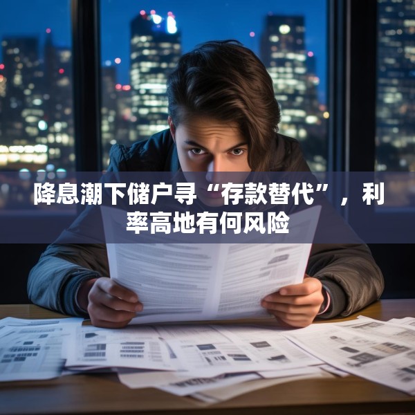 降息潮下储户寻“存款替代”，利率高地有何风险