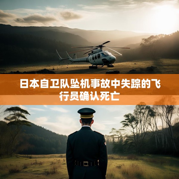 日本自卫队坠机事故中失踪的飞行员确认死亡