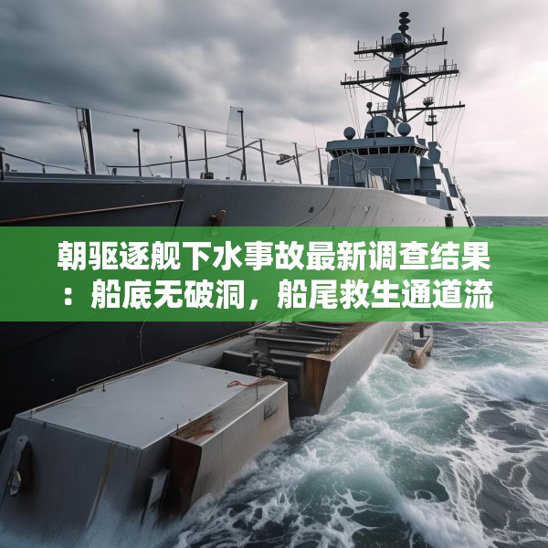 朝驱逐舰下水事故最新调查结果：船底无破洞，船尾救生通道流入海水