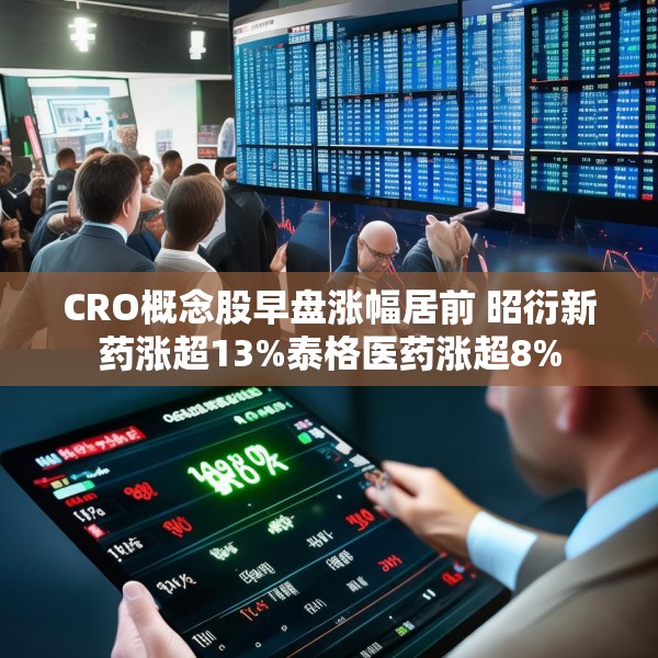 CRO概念股早盘涨幅居前 昭衍新药涨超13%泰格医药涨超8%