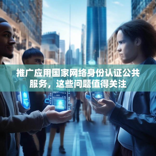 推广应用国家网络身份认证公共服务，这些问题值得关注