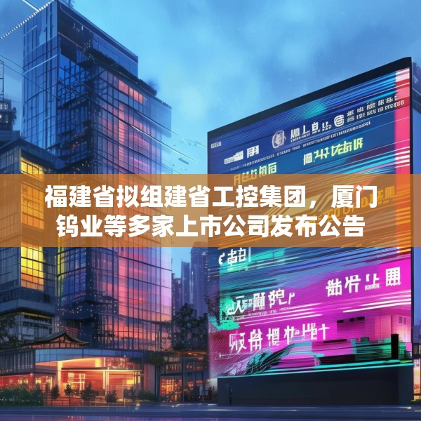 福建省拟组建省工控集团，厦门钨业等多家上市公司发布公告
