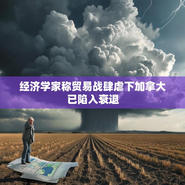 经济学家称贸易战肆虐下加拿大已陷入衰退