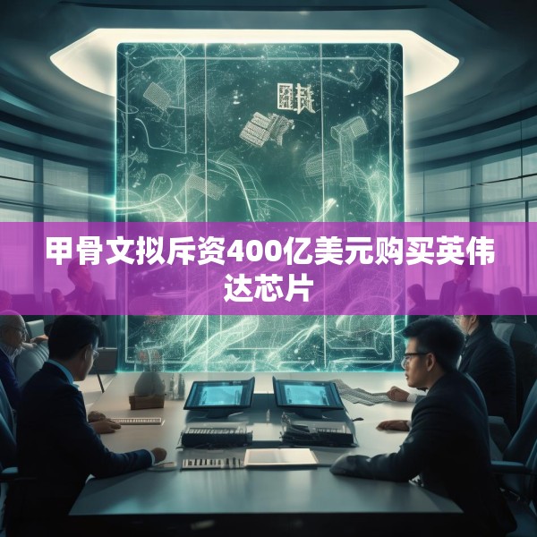 甲骨文拟斥资400亿美元购买英伟达芯片