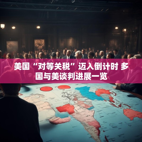 美国“对等关税”迈入倒计时 多国与美谈判进展一览
