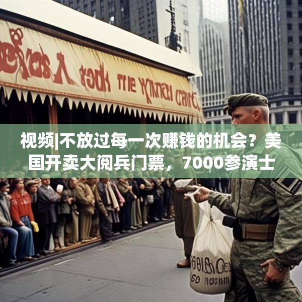 视频|不放过每一次赚钱的机会？美国开卖大阅兵门票，7000参演士兵一天只供一顿热餐