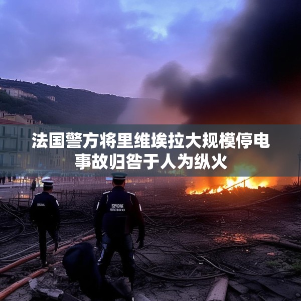 法国警方将里维埃拉大规模停电事故归咎于人为纵火