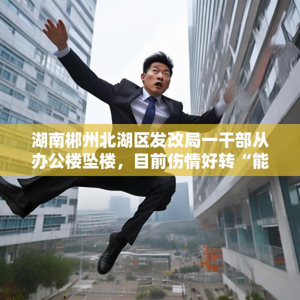 湖南郴州北湖区发改局一干部从办公楼坠楼，目前伤情好转“能开口说话”