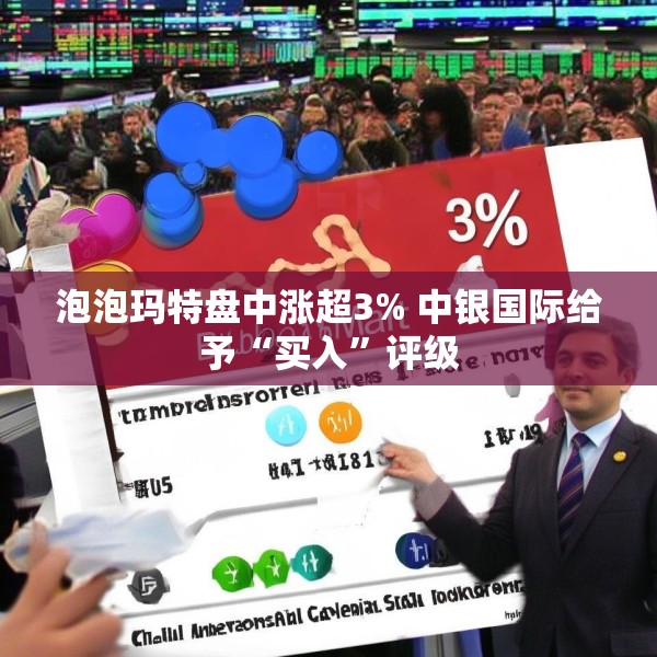泡泡玛特盘中涨超3% 中银国际给予“买入”评级