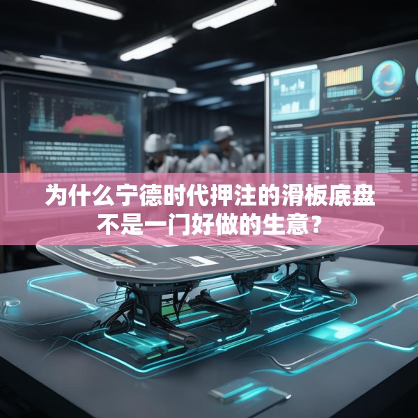 为什么宁德时代押注的滑板底盘不是一门好做的生意？