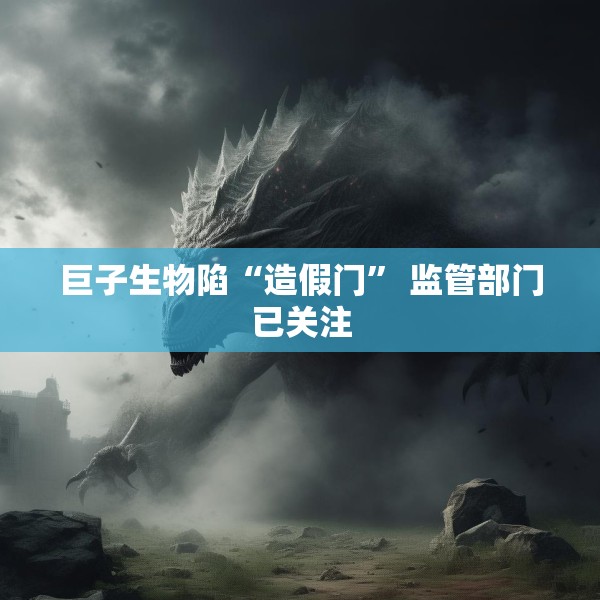 巨子生物陷“造假门” 监管部门已关注