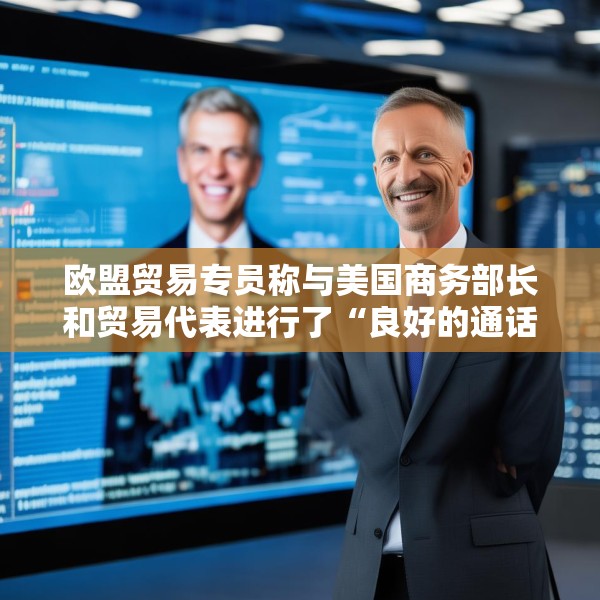 欧盟贸易专员称与美国商务部长和贸易代表进行了“良好的通话”