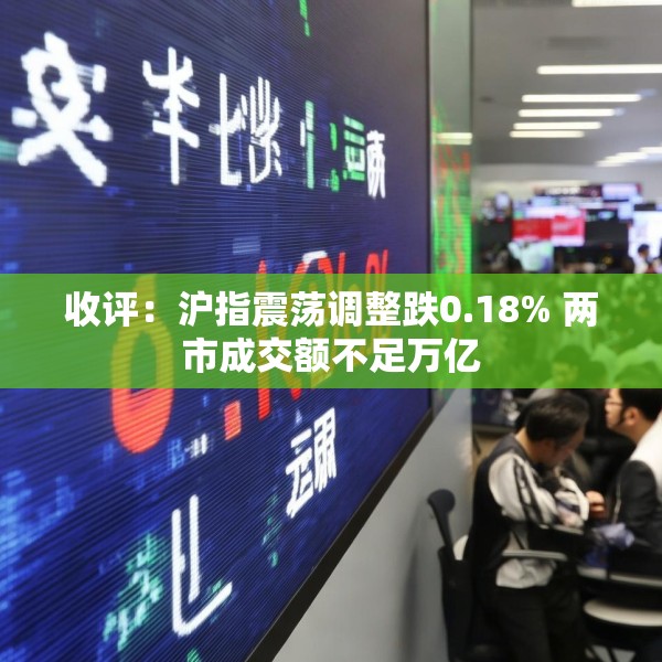 收评：沪指震荡调整跌0.18% 两市成交额不足万亿