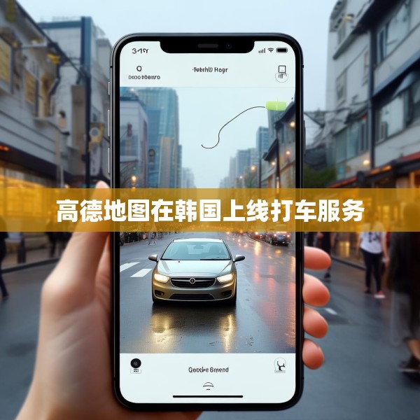 高德地图在韩国上线打车服务