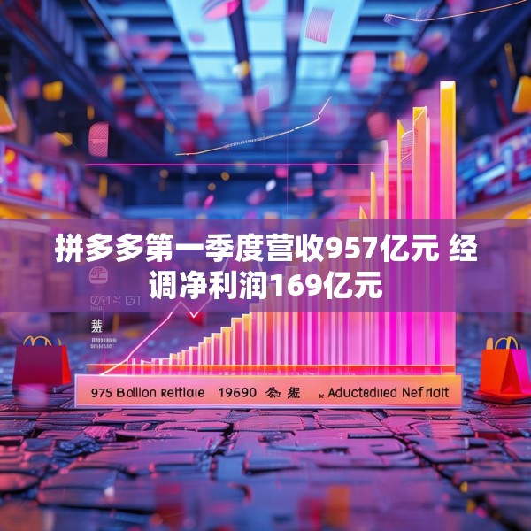 拼多多第一季度营收957亿元 经调净利润169亿元