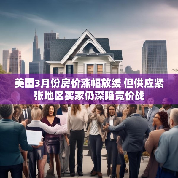 美国3月份房价涨幅放缓 但供应紧张地区买家仍深陷竞价战
