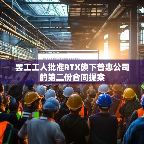 罢工工人批准RTX旗下普惠公司的第二份合同提案