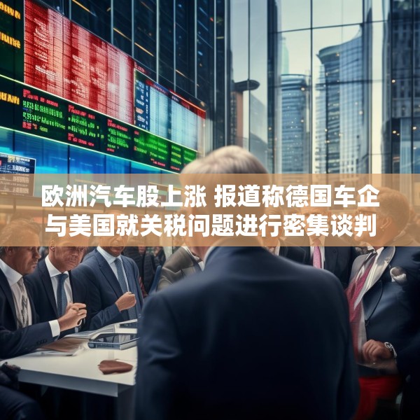 欧洲汽车股上涨 报道称德国车企与美国就关税问题进行密集谈判